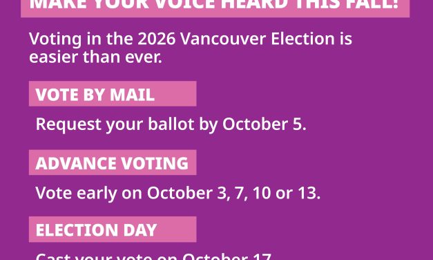 Make your Voice Heard this Fall!