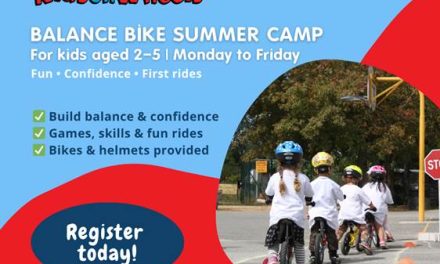 Kids on Wheels Balance Bike Camp (2-5 yrs) Aug 18-22